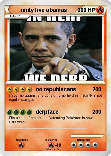 Pokemon ninty five obamas