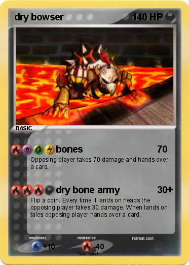 Pokemon dry bowser