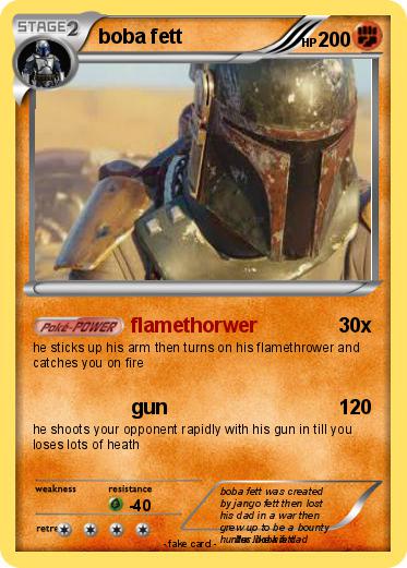 Pokemon boba fett