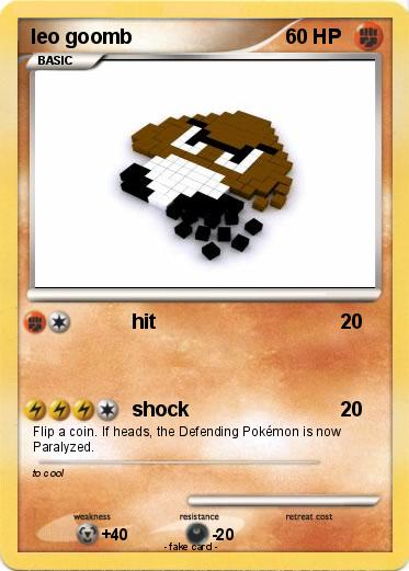 Pokemon leo goomb