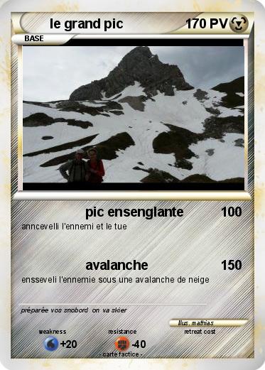 Pokemon le grand pic