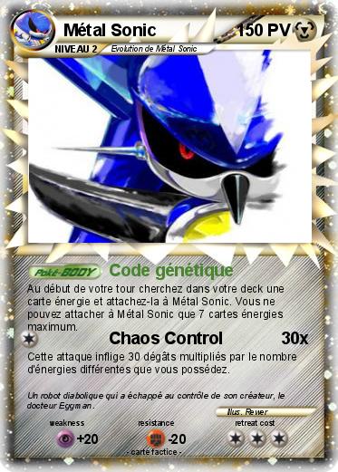 Pokemon Métal Sonic
