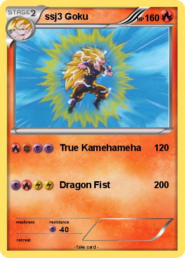 Pokemon ssj3 Goku