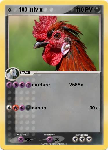 Pokemon c     100  niv x