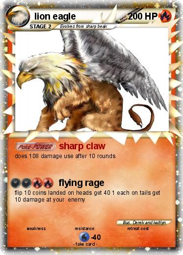Pokemon lion eagle