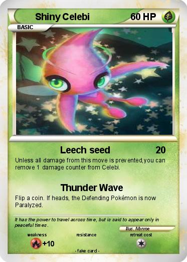 Pokemon Shiny Celebi