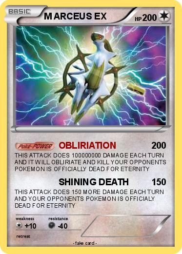 Pokemon M ARCEUS EX