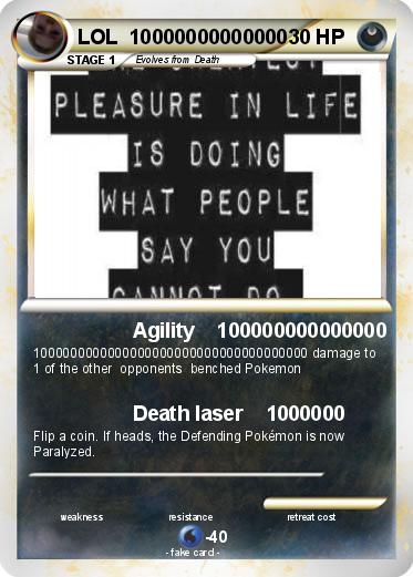 Pokemon LOL  10000000000000