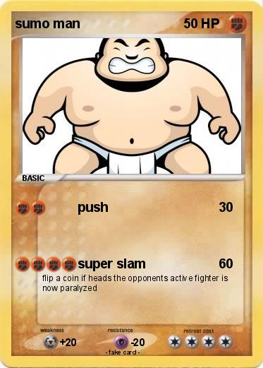 Pokemon sumo man