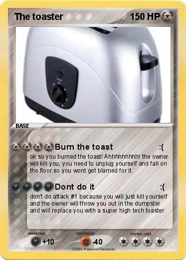 Pokemon The toaster
