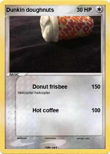 Pokemon Dunkin doughnuts