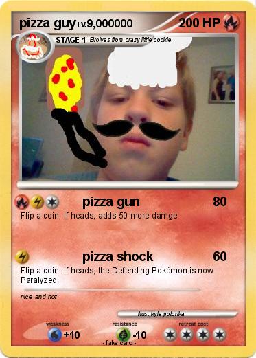 Pokemon pizza guy