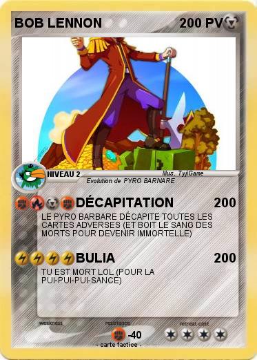 Pokemon BOB LENNON