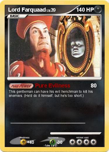 Pokemon Lord Farquaad