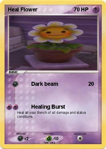 Pokemon Heal Flower