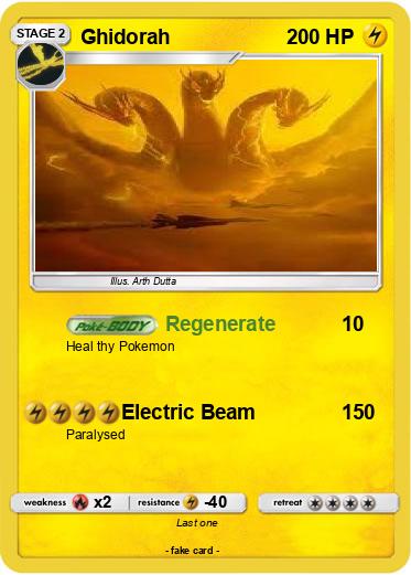 Pokemon Ghidorah