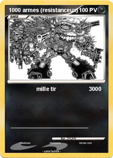 Pokemon 1000 armes (resistanceux)