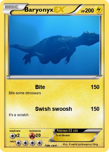Pokemon Baryonyx