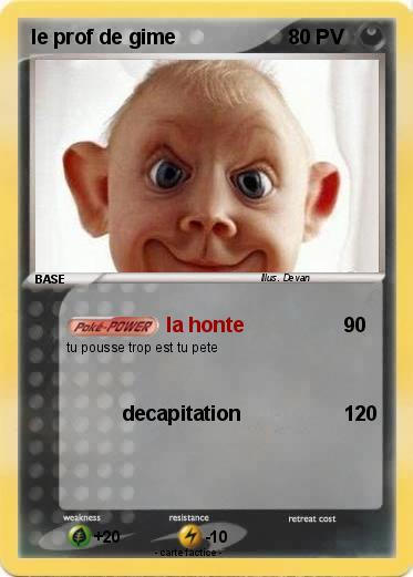 Pokemon le prof de gime