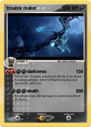 Pokemon trouble maker