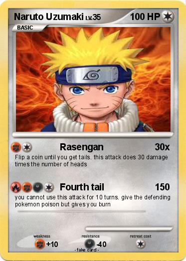 Pokemon Naruto Uzumaki