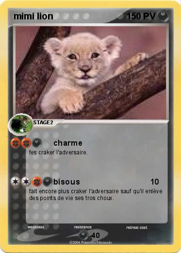 Pokemon mimi lion