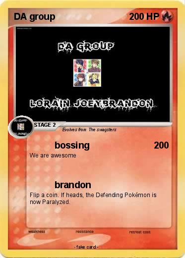 Pokemon DA group