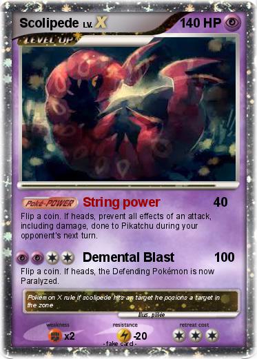 Pokemon Scolipede