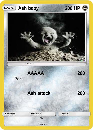 Pokemon Ash baby