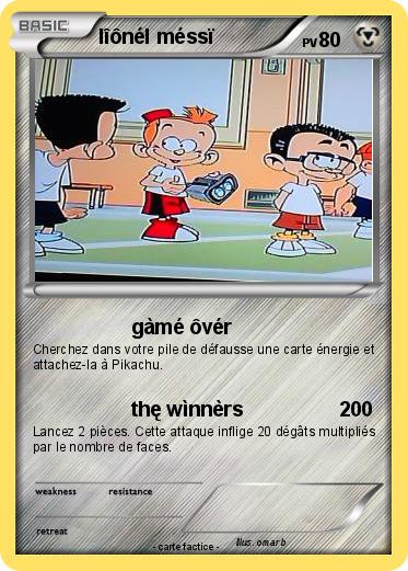 Pokemon lîônél méssï