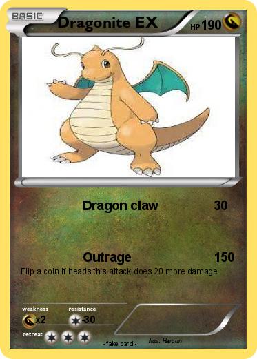 Pokemon Dragonite EX