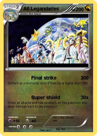 Pokemon All Legandaries