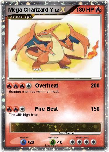 Pokemon Mega Charizard Y