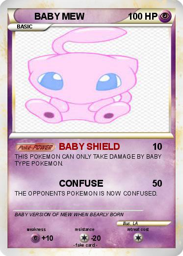 Pokemon BABY MEW
