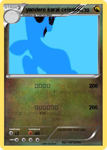 Pokemon yandere karal celeste