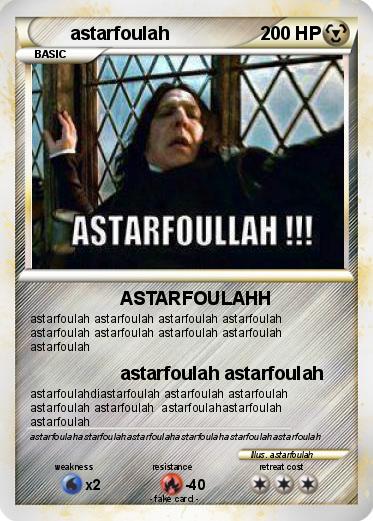 Pokemon astarfoulah