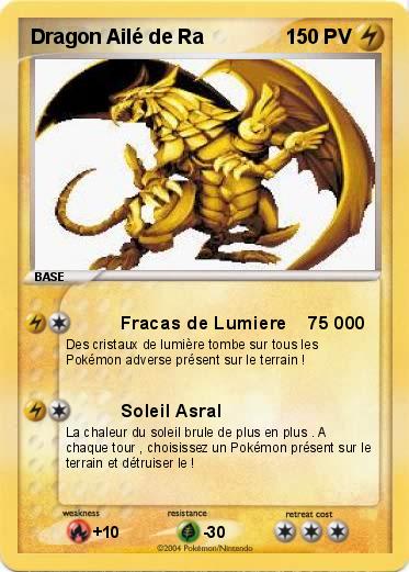 Pokemon Dragon Ailé de Ra