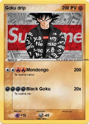 Pokemon Goku drip