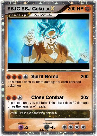 Pokemon SSJG SSJ Goku