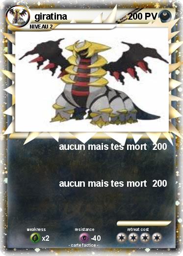 Pokemon giratina