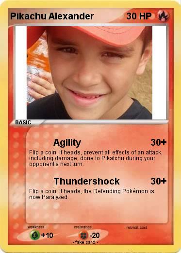 Pokemon Pikachu Alexander