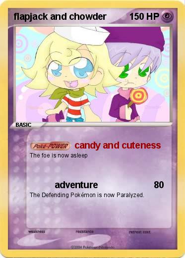 Pokemon flapjack and chowder