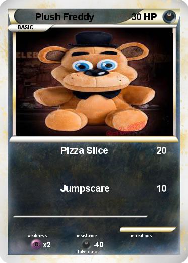 Pokemon Plush Freddy