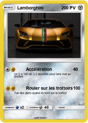 Pokemon Lamborghini