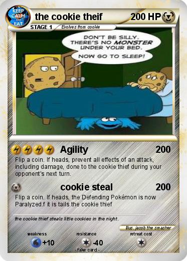 Pokemon the cookie theif