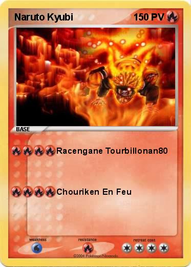 Pokemon Naruto Kyubi