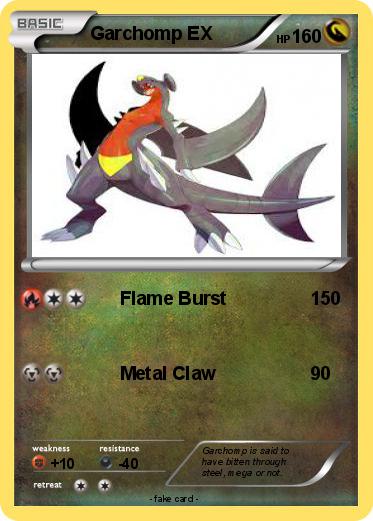Pokemon Garchomp EX