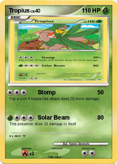 Pokemon Tropius