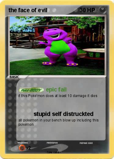 Pokemon the face of evil