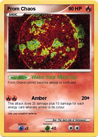 Pokemon From Chaos